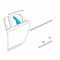 OEM 2017 Cadillac XTS Applique Diagram - 22961301