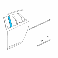 OEM 2017 Cadillac XTS Applique Diagram - 22936255