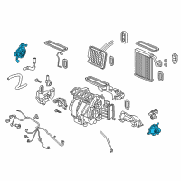 OEM 2017 Honda Civic Motor Assembly, A/M Diagram - 79160-TBA-A21