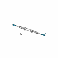 OEM 2004 Chrysler Town & Country Tie Rod-Outer Diagram - 5066373AB