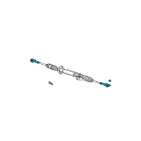 OEM 2003 Chrysler Voyager Tie Rod-Outer Diagram - 5066373AB