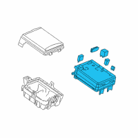Genuine Chevrolet Fuse & Relay Box diagram