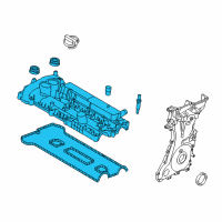 OEM 2017 Ford Explorer Valve Cover Diagram - GB5Z-6582-B