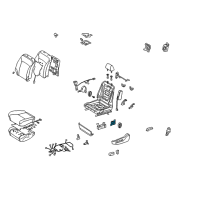 OEM 2012 Lexus IS250 Switch Assy, Power Seat Diagram - 84920-30250-E0