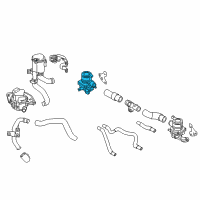 OEM 2009 Nissan GT-R Valve Assy-Air Cut Diagram - 14830-JF04A