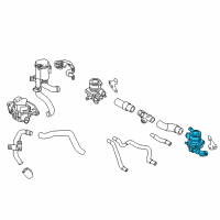 OEM 2014 Nissan GT-R Valve Assy-Air Cut Diagram - 14830-JF03A