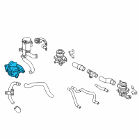 OEM 2010 Nissan GT-R Secondary Air Injection Pump Diagram - 14810-JF04A