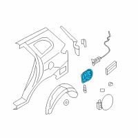 OEM 2007 Hyundai Santa Fe Housing Assembly-Fuel Filler Diagram - 71590-2B200