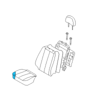 OEM 2008 Hyundai Sonata Pad Assembly-Front Seat Cushion Driver Diagram - 88150-0A000