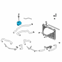 OEM Honda S2000 Tank, Reserve Diagram - 19101-PCX-000