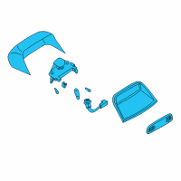 OEM Nissan Altima Lamp Assembly-Stop Diagram - 26590-9E020