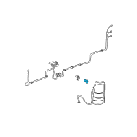OEM 2010 GMC Savana 2500 Stoplamp Bulb Diagram - 12450108