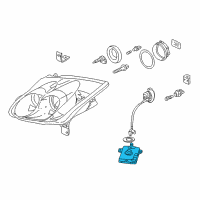 OEM Acura Control Unit Diagram - 33119-S6M-003