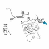 OEM 2006 Dodge Viper Tube-Fuel Filler Diagram - 5290917AE