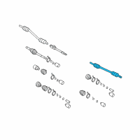 OEM 2014 Kia Sedona Joint Assembly-Cv LH Diagram - 495014D700