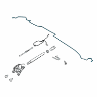 OEM 2021 Lincoln Corsair HOSE - WINDSHIELD WASHER Diagram - LJ7Z-17A605-A