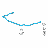 OEM BMW 325is Stabilizer, Front Diagram - 31-35-1-090-858