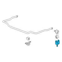 OEM 1997 BMW M3 Swing Support Bracket Diagram - 31-35-1-127-263