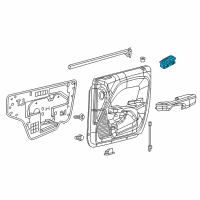 OEM 2018 Dodge Challenger Switch-Front Door Diagram - 68183752AF