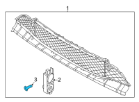 OEM Ford Mustang Mach-E Control Module Screw Diagram - -W506945-S437