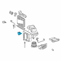 OEM 2004 Scion xA Damper Servo Sub-Assembly, No.1 Diagram - 87106-52040