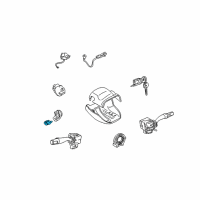 OEM 2007 Toyota Highlander Bulb Diagram - 90010-01056