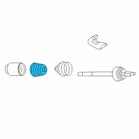 OEM 2007 Kia Optima Boot Set-In Joint Diagram - 495952G000