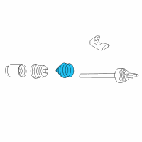 OEM 2010 Kia Optima Boot Set-Out Joint Diagram - 495942G000