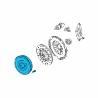 OEM BMW M6 Dual-Mass Flywheel With Clutch Diagram - 21-20-7-567-226