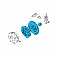 OEM BMW 645Ci Set Clutch Parts Diagram - 21-20-7-546-375