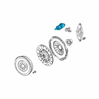 OEM BMW 335xi Clutch Slave Cylinder Diagram - 21-52-6-785-964