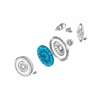 OEM BMW 650i Set Clutch Parts Diagram - 21-21-2-283-089