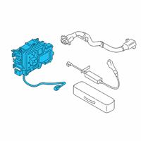 OEM 2020 Hyundai Kona Electric Junction Box Assembly-High Voltage Diagram - 91958-K4101