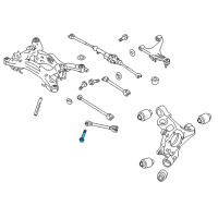 OEM 2020 Infiniti Q60 Bolt-Fix, Link Diagram - 55080-1MA0A