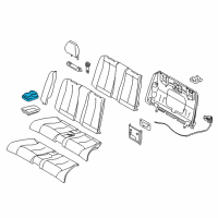 OEM 2021 BMW M240i Drink Holder Diagram - 52-20-7-353-211