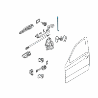 OEM 2001 BMW 325xi Operating Rod Diagram - 51-21-8-212-169