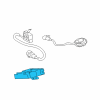 OEM 2008 Lexus GS350 Immobilizer Code Computer Diagram - 89784-30011