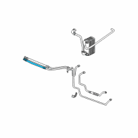 OEM 2003 Dodge Ram 3500 Hose-Transmission Oil Return Diagram - 55056419AC