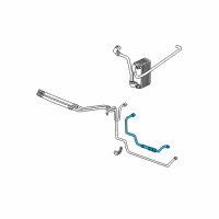 OEM Dodge Ram 2500 Tube-Oil Cooler Diagram - 52028920AI