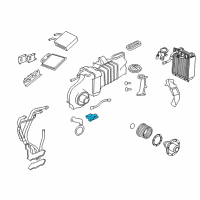 OEM 2002 Mercury Mountaineer Resistor Diagram - 4L2Z-19A706-AA