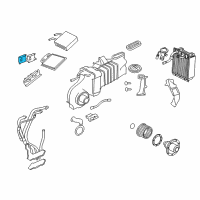 OEM 2003 Mercury Mountaineer Actuator Diagram - 2L2Z-19E616-BA