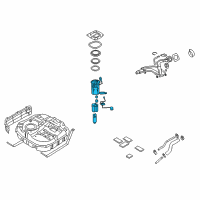 OEM 2011 Hyundai Elantra Complete-Fuel Pump Diagram - 31110-2H000--DS