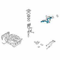 OEM 2008 Hyundai Elantra Neck Assembly-Fuel Filler Diagram - 31040-2H500