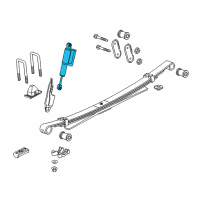 OEM 2021 Chevrolet Colorado Shock Diagram - 84976915