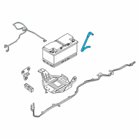 OEM 2017 BMW M760i xDrive Degassing Hose, Battery Diagram - 61-21-9-311-080