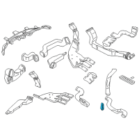 OEM 1990 Chrysler Imperial Brake Hose Diagram - 4383709