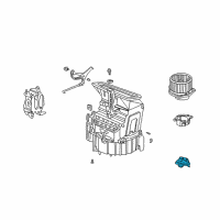 OEM 2004 Acura MDX Transistor Assembly Diagram - 79330-S3V-A01