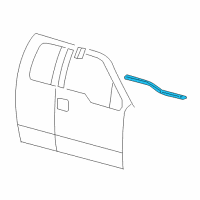 OEM 2005 Ford F-150 Belt Molding Diagram - 6L3Z-1821453-A