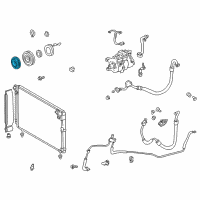 OEM Lexus Hub Sub-Assy, Magnet Clutch Diagram - 88403-53010
