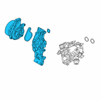 OEM 2022 BMW 228i xDrive Gran Coupe Coolant Pump Diagram - 11-51-8-631-940